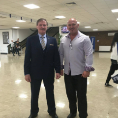 Master Michael Muleta ITF Taekwondo Grandmaster Robert Wheatley