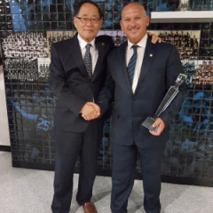 Michael Muleta Grandmaster JC Kim ITF Hall of Fame