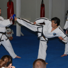 Choi Jung Hwa  Michael Muleta ITF Taekwondo