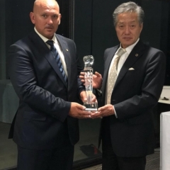 Michael Muleta choi jung hwa itf hall of fame