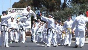 taekwondo class