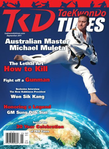 Taekwondo Times Master Michael Muleta cover