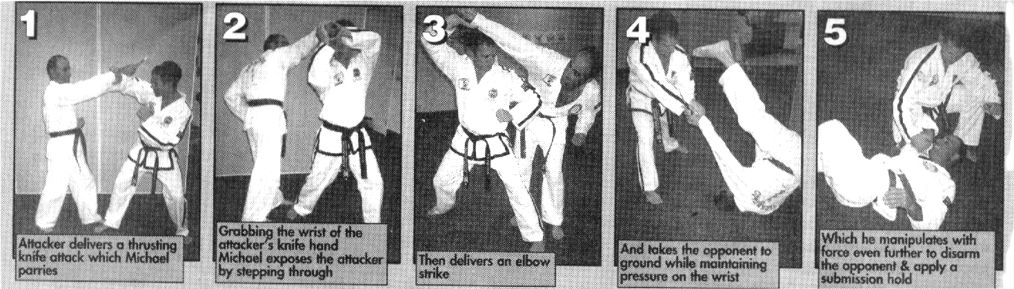 technique knife thrust2