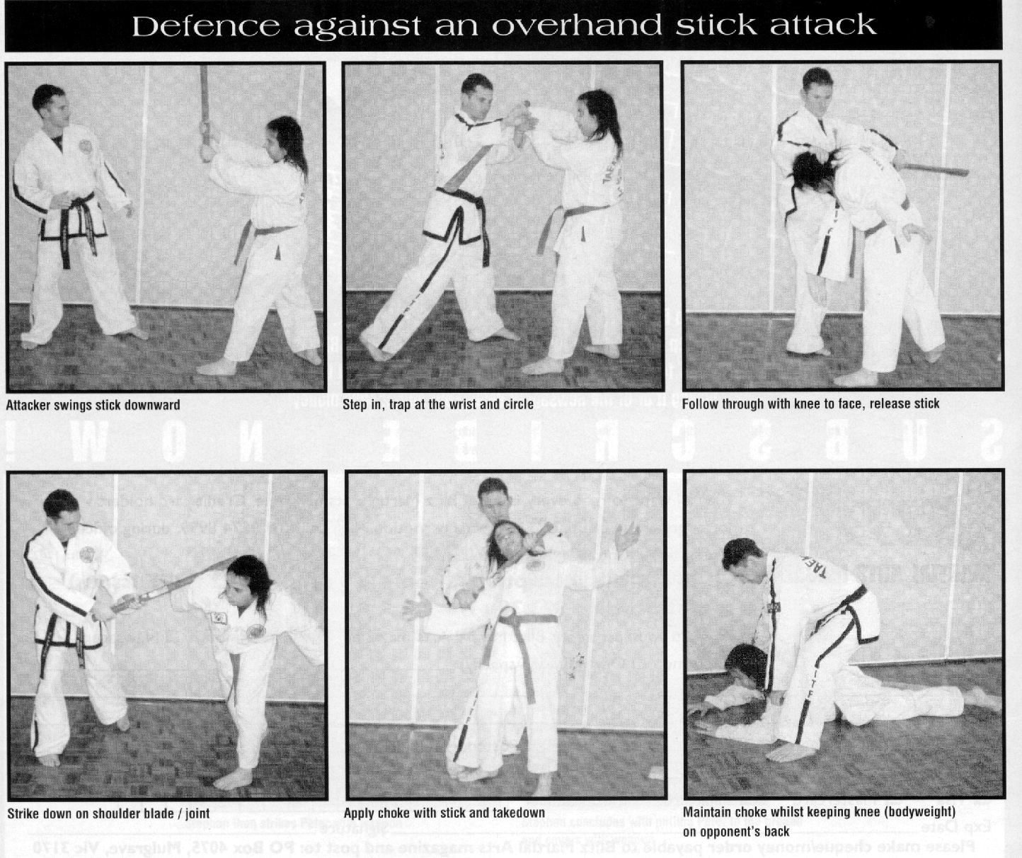 Stick Fighting: Techniques of Self-Defense