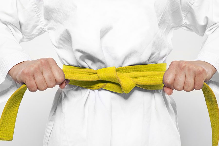 ITF yellow belt