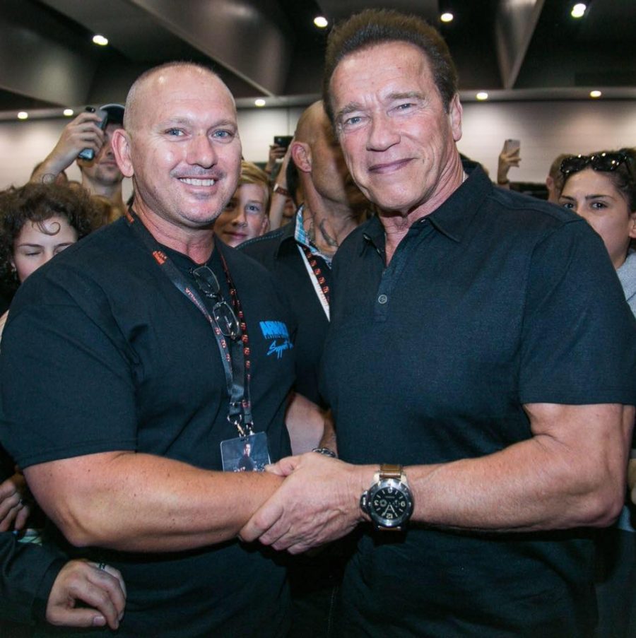 Arnold Schwarzenegger Michael Muleta